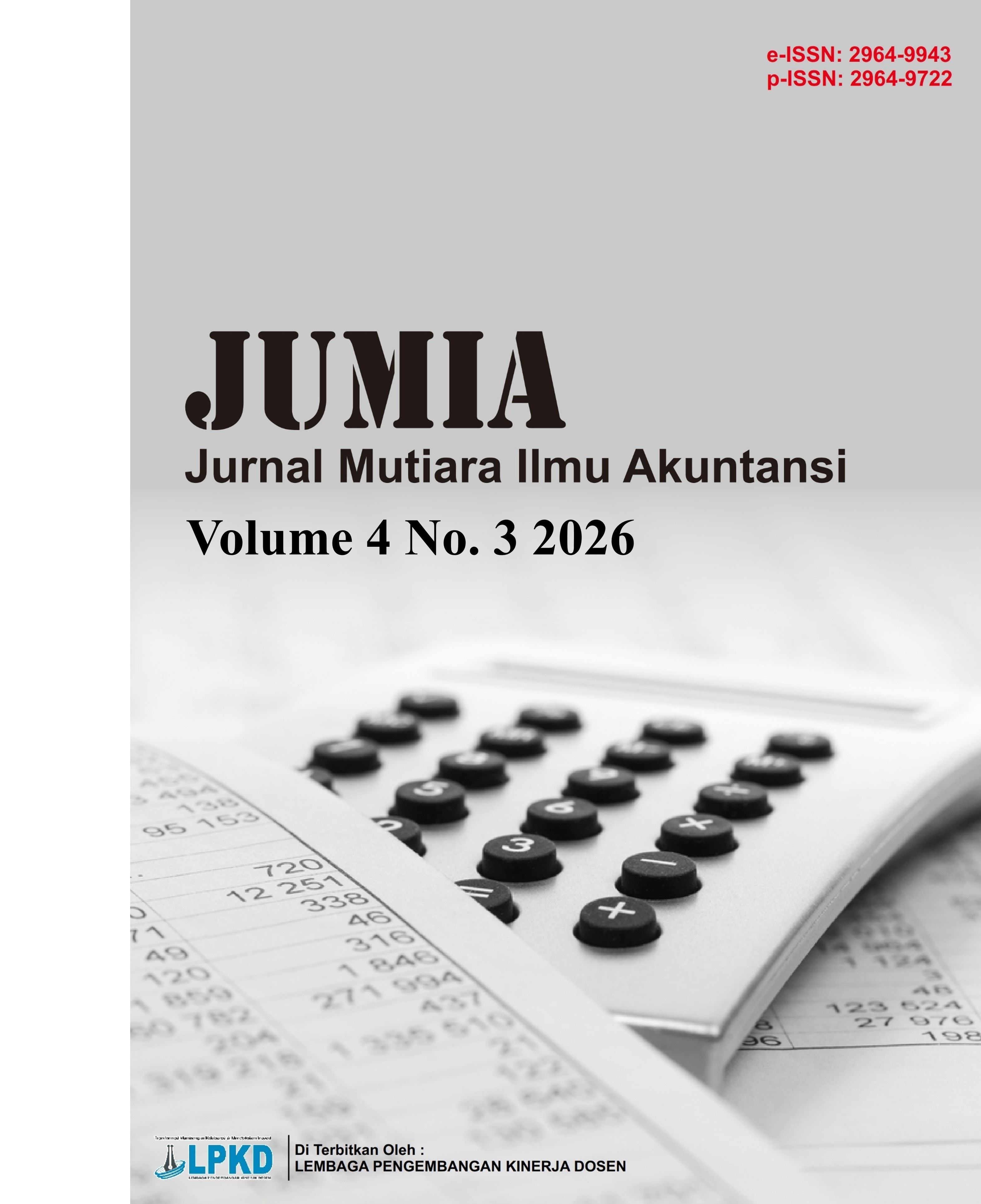 					View Vol. 4 No. 3 (2026): Akuntansi: Jurnal Mutiara Ilmu Akuntansi
				